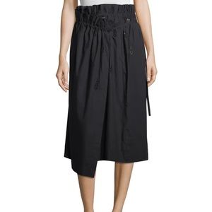 Vince Black Midi Skirt